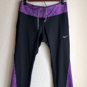 Nike Dri fit Running Capri Pants size Medium